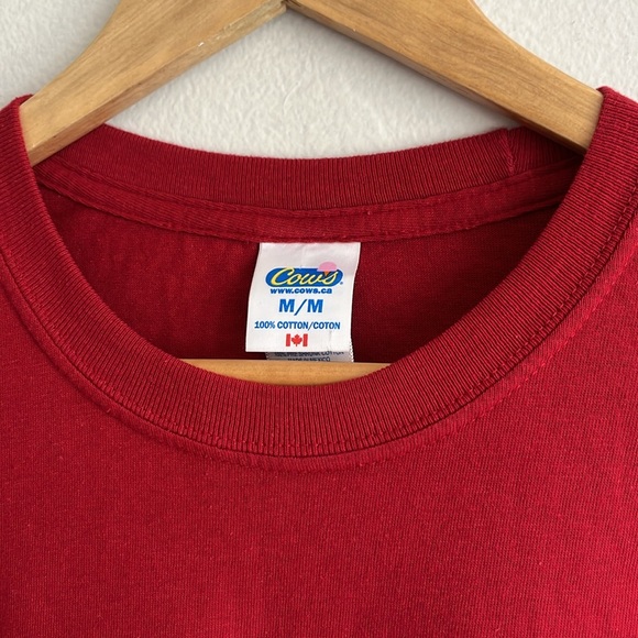 Vintage Cows Corner T-Shirt / Coaches Corner / Ron Maclean Don Cherry / Y2K / M - Picture 4 of 7